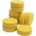 10 stuk/ 1 doos, H: 19 mm, d 57 mm, geel