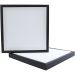 1 stuk, afm 30x30 cm, 280 gr, zwart, wit