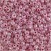 25 gr/ 1 doos, d 3 mm, afm 8/0, gatgrootte 0,6-1,0 mm, roze
