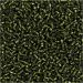 25 gr/ 1 doos, d 1,7 mm, afm 15/0, gatgrootte 0,5-0,8 mm, gras groen