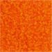 25 gr/ 1 doos, d 1,7 mm, afm 15/0, gatgrootte 0,5 mm, transparant oranje