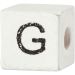 25 stuk/ 1 doos, G, afm 8x8 mm, gatgrootte 3 mm, wit