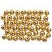 100 stuk/ 1 doos, d 5 mm, gatgrootte 0,7 mm, goud