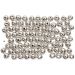 150 stuk/ 1 doos, d 4 mm, gatgrootte 0,7 mm, zilver