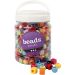700 ml/ 1 Doosje, afm 11 mm, gatgrootte 7 mm, diverse kleuren, 420 gr