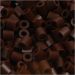 1100 stuk/ 1 doos, afm 5x5 mm, gatgrootte 2,5 mm, medium, bruin (32229)