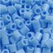 1100 stuk/ 1 doos, afm 5x5 mm, gatgrootte 2,5 mm, medium, pastel blauw (32224)