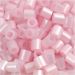 1100 stuk/ 1 doos, afm 5x5 mm, gatgrootte 2,5 mm, medium, roze parelmoer (32259)