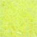 1100 stuk/ 1 doos, afm 5x5 mm, gatgrootte 2,5 mm, medium, neon geel (32223)