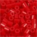 1100 stuk/ 1 doos, afm 5x5 mm, gatgrootte 2,5 mm, medium, rood (32231)