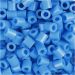 1100 stuk/ 1 doos, afm 5x5 mm, gatgrootte 2,5 mm, medium, blauw (32238)