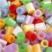 6000 div/ 1 doos, afm 5x5 mm, gatgrootte 2,5 mm, medium, parelmoer kleuren