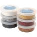 6x14 gr/ 1 doos, metallic, bruin harmonie