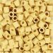 3000 stuk/ 1 doos, afm 5x5 mm, gatgrootte 2.5 mm, medium, geel