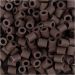 1000 stuk/ 1 doos, afm 5x5 mm, gatgrootte 2.5 mm, medium, bruin