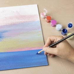 Canvas paneel met lijst