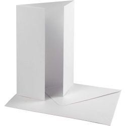 Parelmoer kaart & envelop