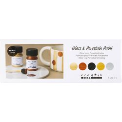Glas en porselein schilderen