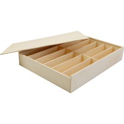 Houten doos met deksel