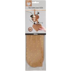Faux Leather Papier Harten