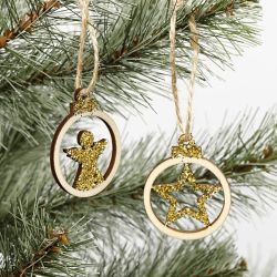 Hangende kerstdecoratie
