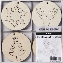 2-in-1 Hangende decoraties