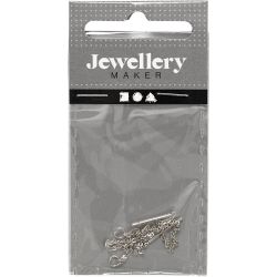 Oorbellen van ketting