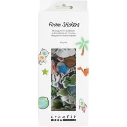 Foam stickers