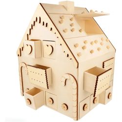Houten adventskalender