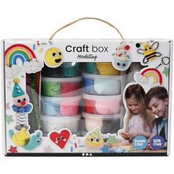 Foam Clay&reg; en Silk Clay&reg; Set , diverse kleuren, 1 set