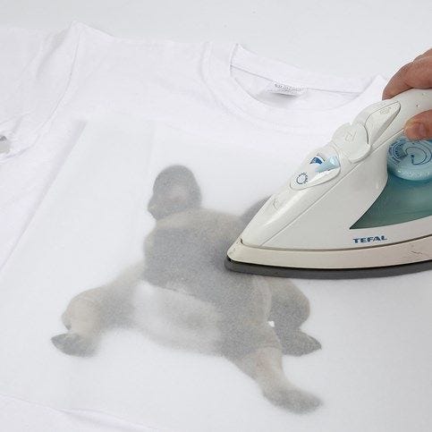 Foto op t shirt strijken sale